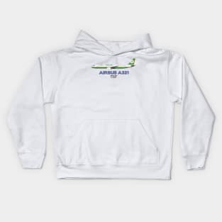 Airbus A321 - EVA Air Kids Hoodie